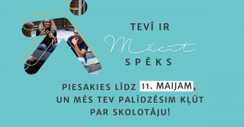 Dažādu profesiju pārstāvju vidū meklē 100 jaunus skolotājus